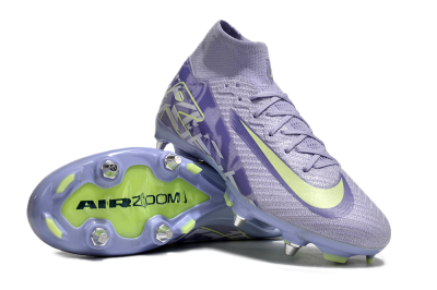 Nike Air Zoom Mercurial Superfly 10 Elite SG High-Tops Football Boots - Purple/Yellow/White