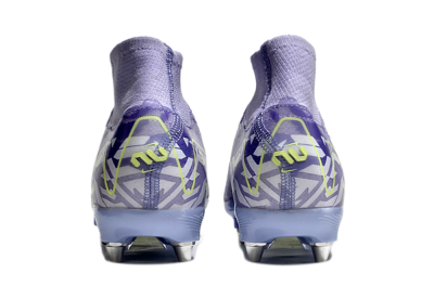 Nike Air Zoom Mercurial Superfly 10 Elite SG High-Tops Football Boots - Purple/Yellow/White