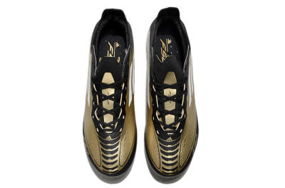 Adidas F50 Elite Messi MG Low-Tops Football Boots - Gold/Black/White