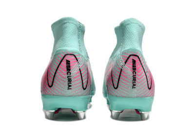 Nike Air Zoom Mercurial Superfly 10 Elite SG High-Tops Football Boots - Jade/Black/Pink