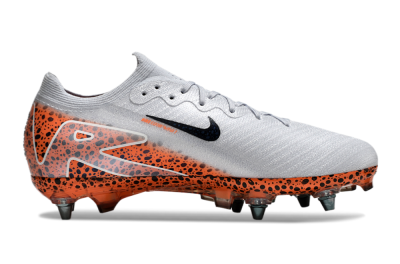 Nike Air Zoom Mercurial Vapor 16 Elite SG Low-Tops Football Boots - Grey/Black/Leopard
