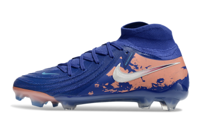 Nike Phantom Luna Elite NU FG High-Tops Football Boots - Blue/White/Red