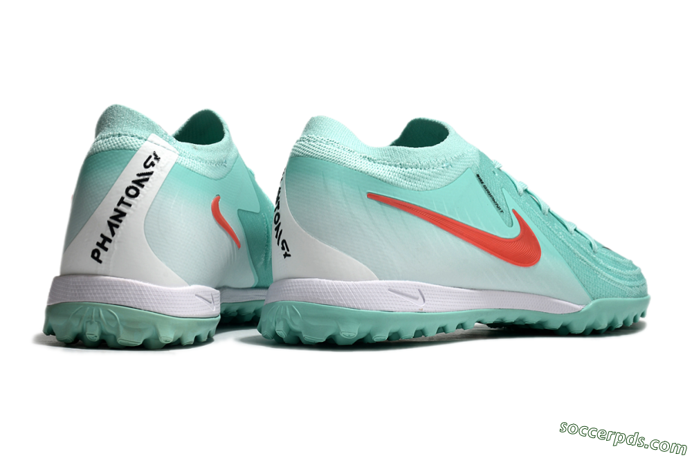 Nike Phantom GX 2 Elite TF Low-Tops Football Shoes - Jade/Red/White 6