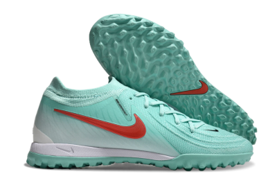 Nike Phantom GX 2 Elite TF Low-Tops Football Shoes - Jade/Red/White