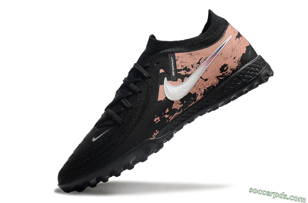Nike Phantom GX 2 Elite TF Low-Tops Football Shoes - Black/White/Red 5