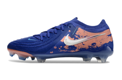 Nike Phantom Luna Elite FG Low-Tops Football Boots - Blue/White/Red