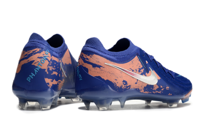 Nike Phantom Luna Elite FG Low-Tops Football Boots - Blue/White/Red