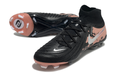 Nike Phantom Luna Elite NU FG High-Tops Football Boots - Black/White/Red
