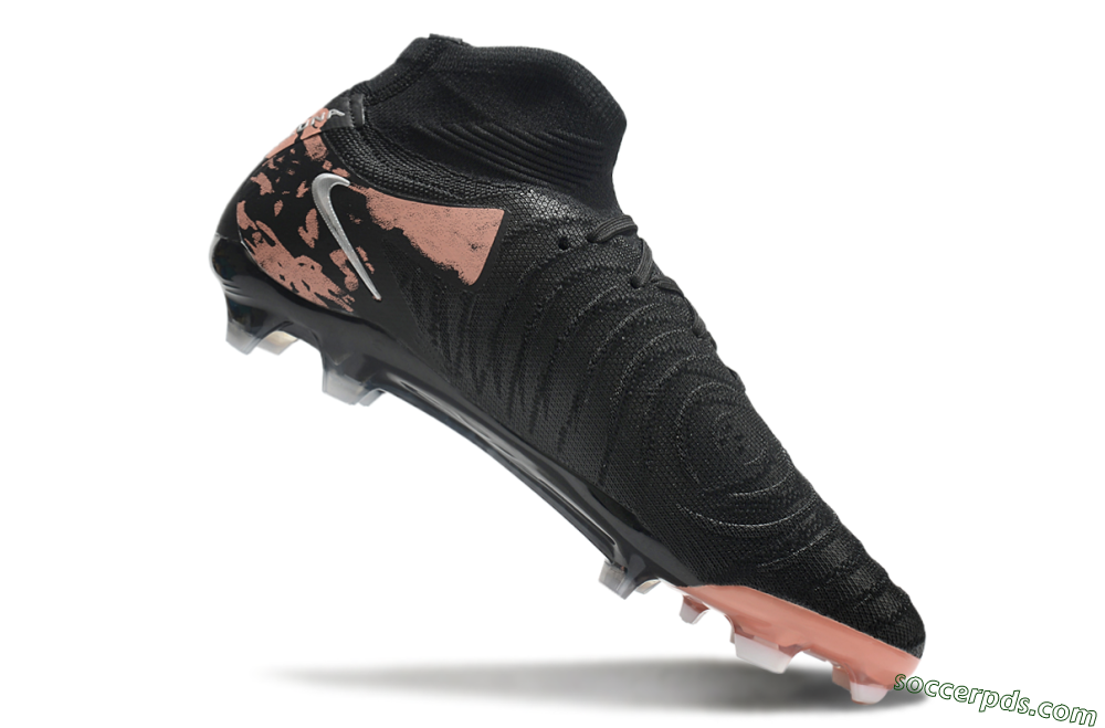 Nike Phantom Luna Elite NU FG High-Tops Football Boots - Black/White/Red 4