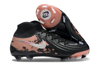 Nike Phantom Luna Elite NU FG High-Tops Football Boots - Black/White/Red