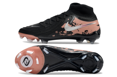 Nike Phantom Luna Elite NU FG High-Tops Football Boots - Black/White/Red
