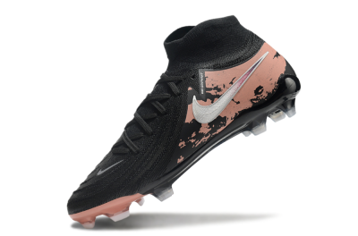 Nike Phantom Luna Elite NU FG High-Tops Football Boots - Black/White/Red