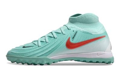Nike Phantom Luna Elite TF High-Tops Football Shoes - Jade/Red/White