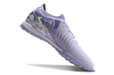 Nike Phantom GX 2 Elite TF Low-Tops Football Shoes - Purple/Yellow/White