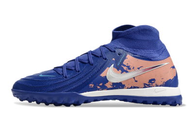 Nike Phantom Luna Elite TF High-Tops Football Shoes - Blue/White/Red