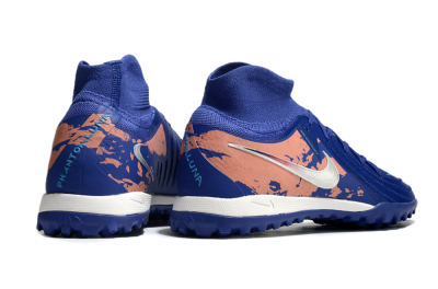 Nike Phantom Luna Elite TF High-Tops Football Shoes - Blue/White/Red