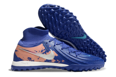 Nike Phantom Luna Elite TF High-Tops Football Shoes - Blue/White/Red