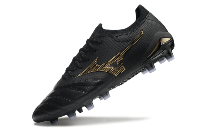 Mizuno Morelia Neo 3 FG Low-Tops Football Boots - Black/Gold