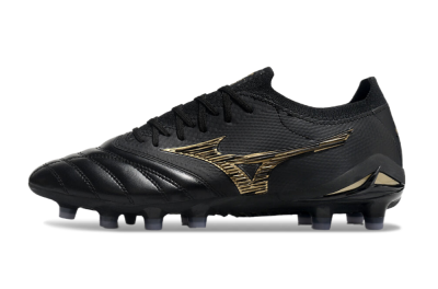 Mizuno Morelia Neo 3 FG Low-Tops Football Boots - Black/Gold
