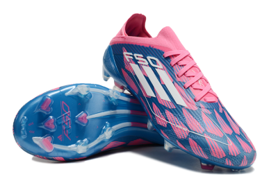 Adidas F50 Elite FG Low-Tops Football Boots - Blue/White/Red