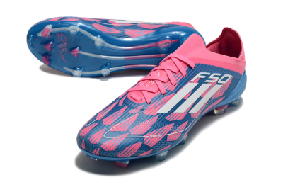 Adidas F50 Elite FG Low-Tops Football Boots - Blue/White/Red