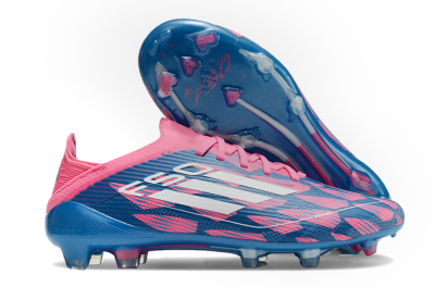 Adidas F50 Elite FG Low-Tops Football Boots - Blue/White/Red