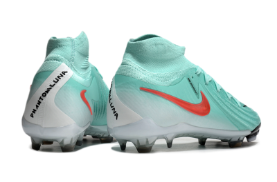 Nike Phantom Luna Elite FG High-Tops Football Boots - Jade/Red/White
