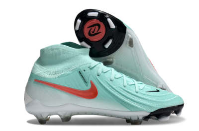 Nike Phantom Luna Elite FG High-Tops Football Boots - Jade/Red/White
