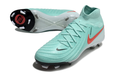 Nike Phantom Luna Elite FG High-Tops Football Boots - Jade/Red/White