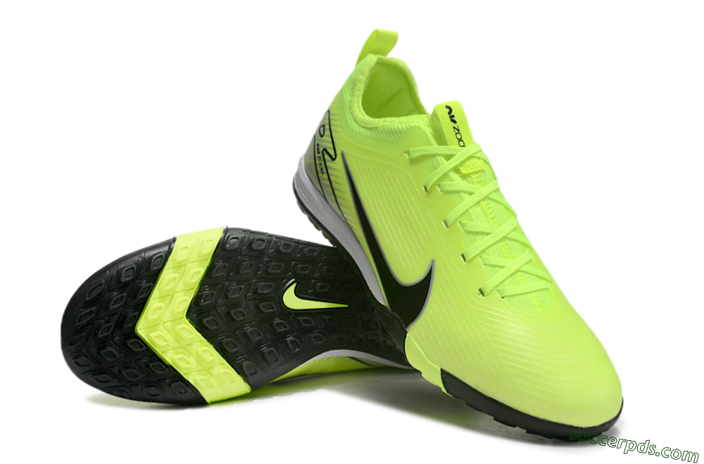 Nike Air Zoom Mercurial Vapor 16 Elite TF Low-Tops Football Shoes - Yellow/Black/White 4