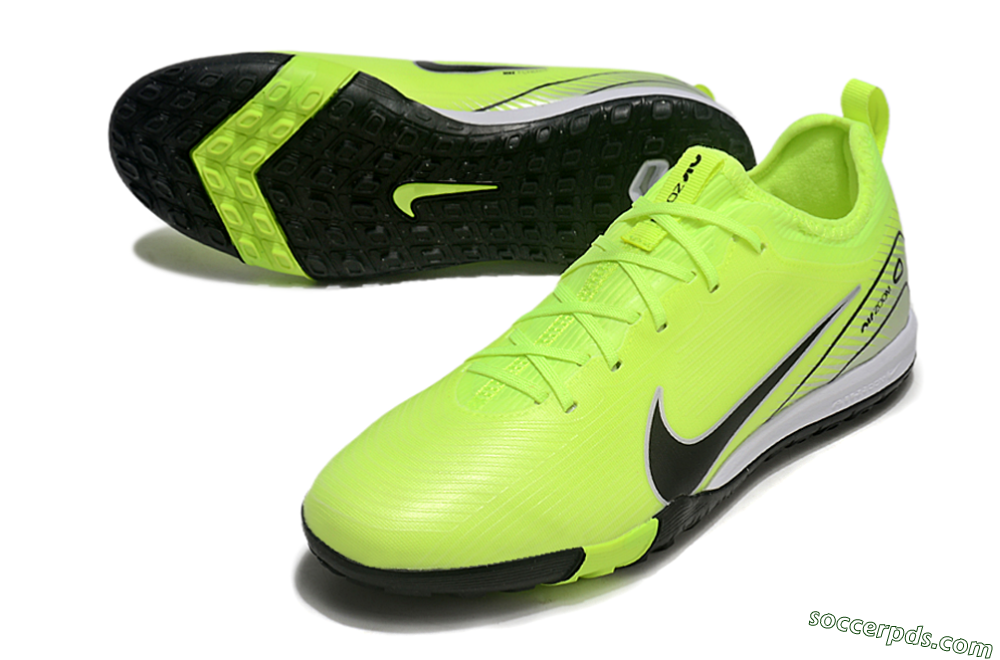 Nike Air Zoom Mercurial Vapor 16 Elite TF Low-Tops Football Shoes - Yellow/Black/White 3
