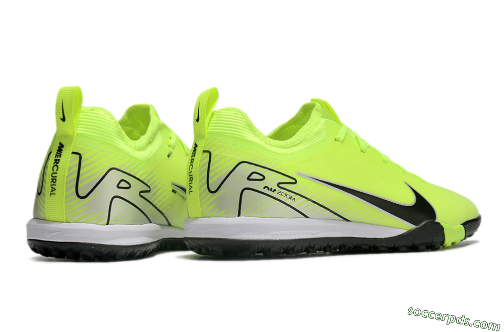 Nike Air Zoom Mercurial Vapor 16 Elite TF Low-Tops Football Shoes - Yellow/Black/White 7