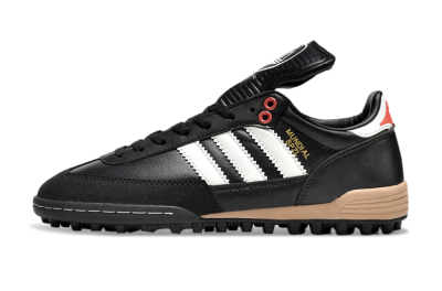 Adidas Mundial Team Astro TF Low-Tops Football Shoes - Black/White/Red