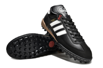 Adidas Mundial Team Astro TF Low-Tops Football Shoes - Black/White/Red