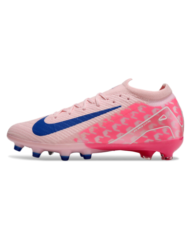 Nike Air Zoom Mercurial Vapor 16 Elite AG Low-Tops Football Boots - Pink/Blue/White