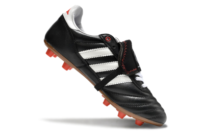 Adidas Mundial Team Astro TF Low-Tops Football Shoes - Black/White/Red