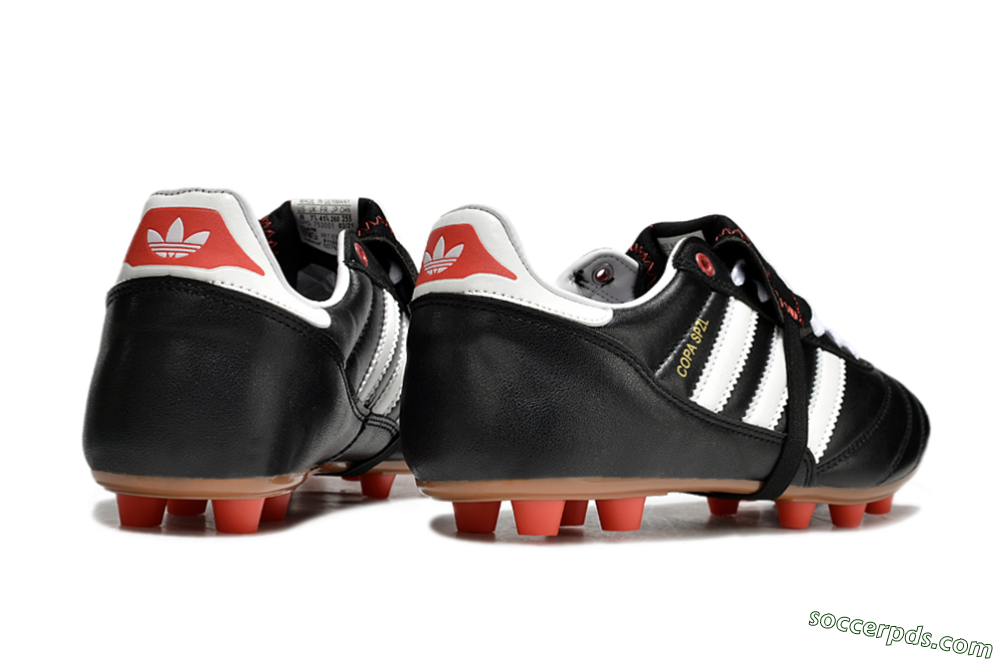 Adidas Mundial Team Astro TF Low-Tops Football Shoes - Black/White/Red 6