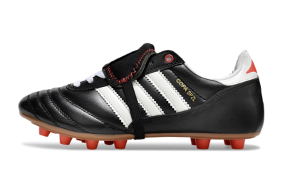 Adidas Mundial Team Astro TF Low-Tops Football Shoes - Black/White/Red