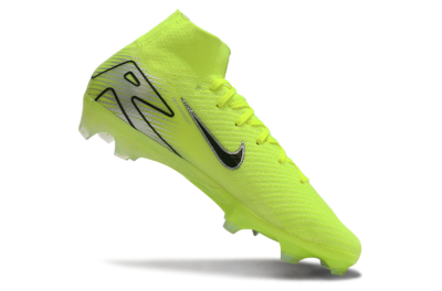Nike Air Zoom Mercurial Superfly 10 Elite FG High-Tops Football Boots - Yellow/Black/Silver