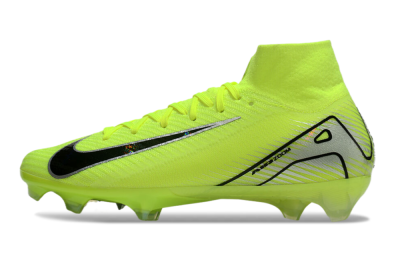 Nike Air Zoom Mercurial Superfly 10 Elite FG High-Tops Football Boots - Yellow/Black/Silver