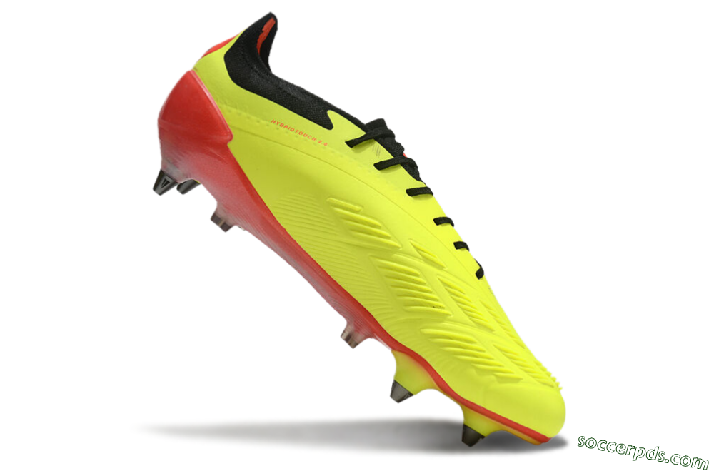 Adidas Predator 24 Elite SG Low-Tops Football Boots - Yellow/Black/Red 4