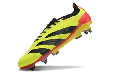 Adidas Predator 24 Elite SG Low-Tops Football Boots - Yellow/Black/Red