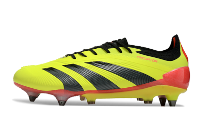 Adidas Predator 24 Elite SG Low-Tops Football Boots - Yellow/Black/Red