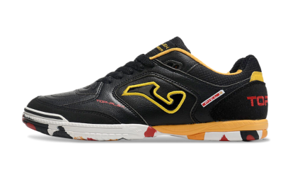 Joma Top Flex IC Low-Tops Football Shoes - Black/Yellow/Red