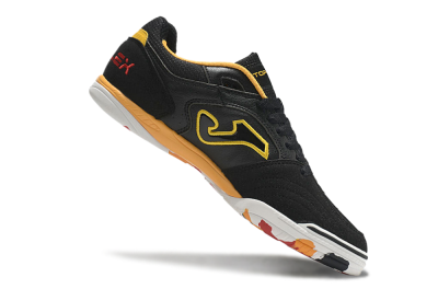 Joma Top Flex IC Low-Tops Football Shoes - Black/Yellow/Red