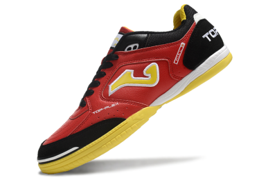 Joma Top Flex IC Low-Tops Football Shoes - Red/Yellow/Black