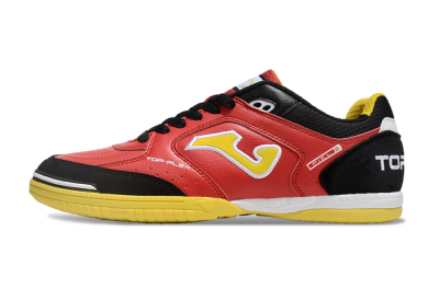 Joma Top Flex IC Low-Tops Football Shoes - Red/Yellow/Black