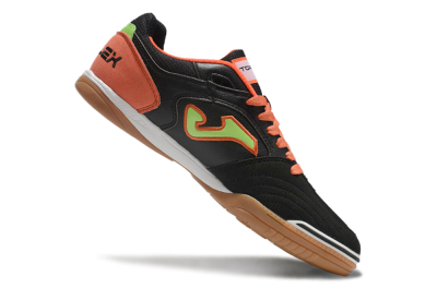 Joma Top Flex IC Low-Tops Football Shoes - Black/Yellow/Red