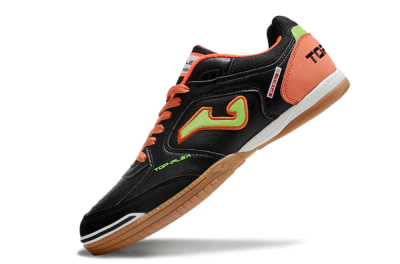 Joma Top Flex IC Low-Tops Football Shoes - Black/Yellow/Red