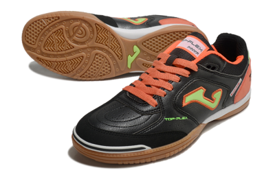 Joma Top Flex IC Low-Tops Football Shoes - Black/Yellow/Red